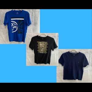 Express/Tommy S Man 3T-shirt bundle Blue/ Black